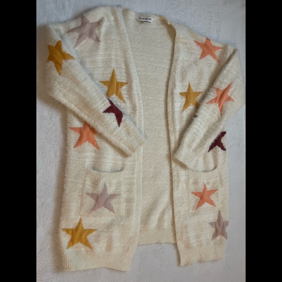 Davi & Dani Loose Fit Layering Boyfriend Cardigan - Picture 4 of 12